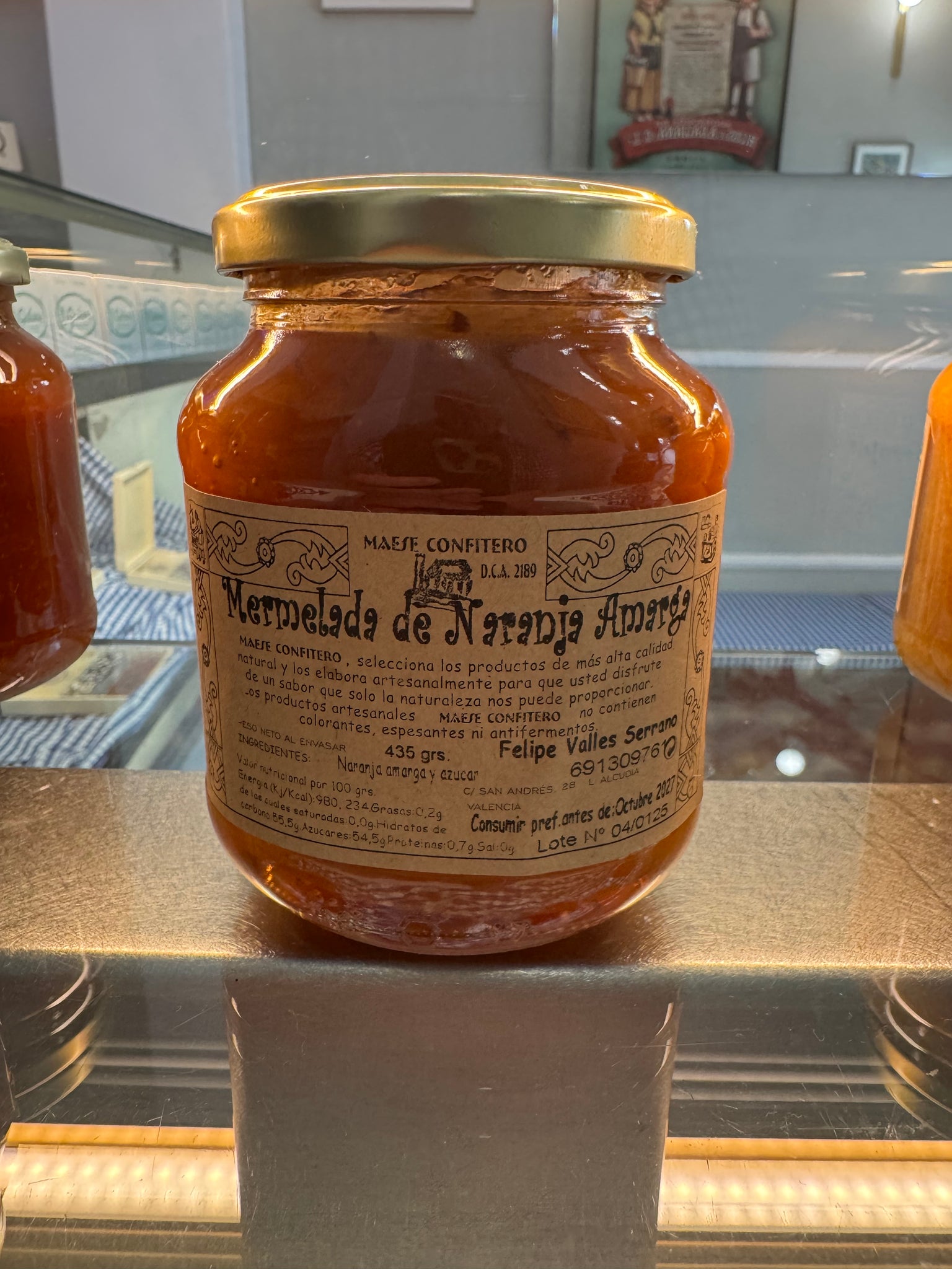 Mermeladas 100% artesanas (Tarro de 435gr)