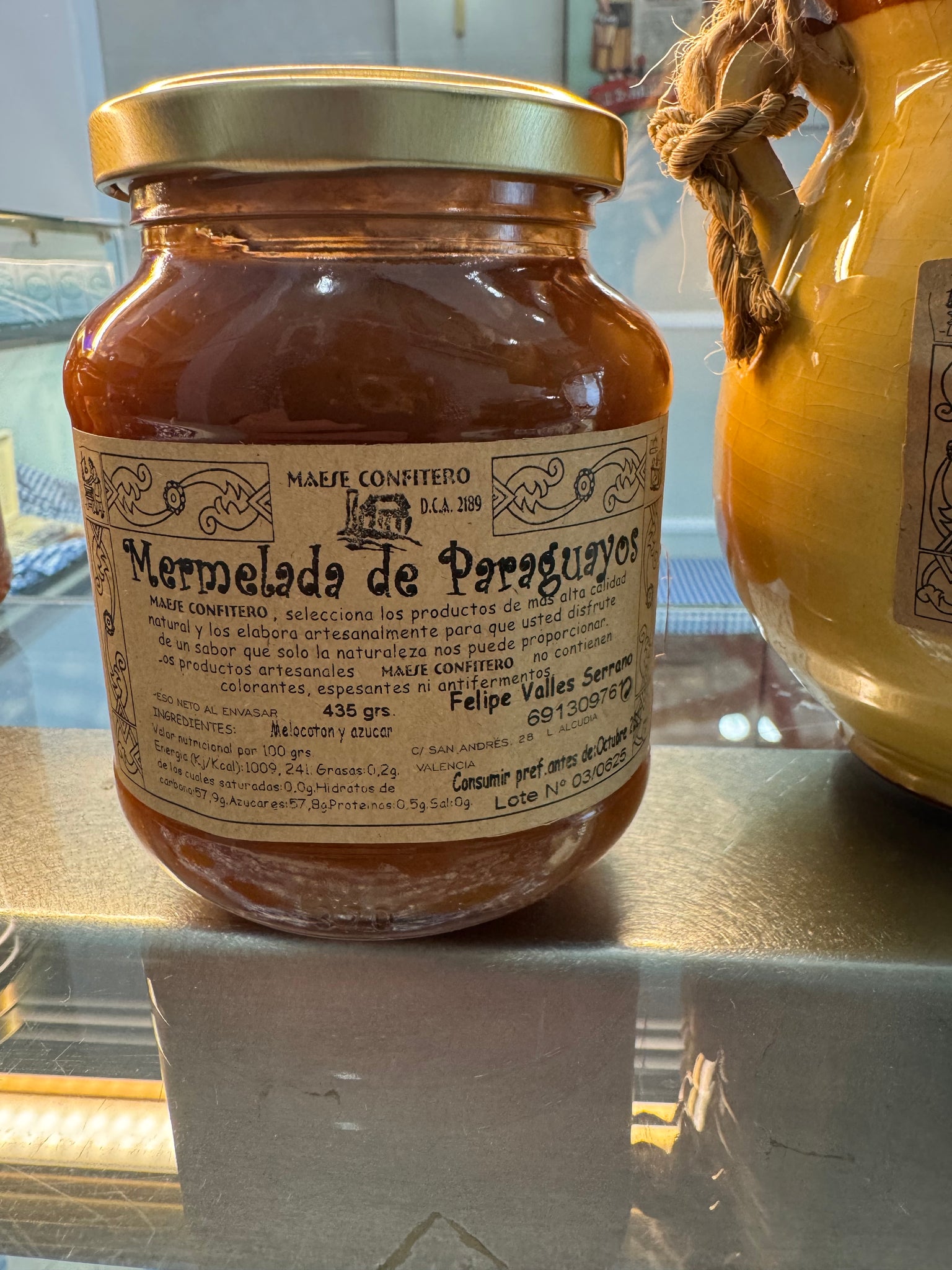 Mermeladas 100% artesanas (Tarro de 435gr)